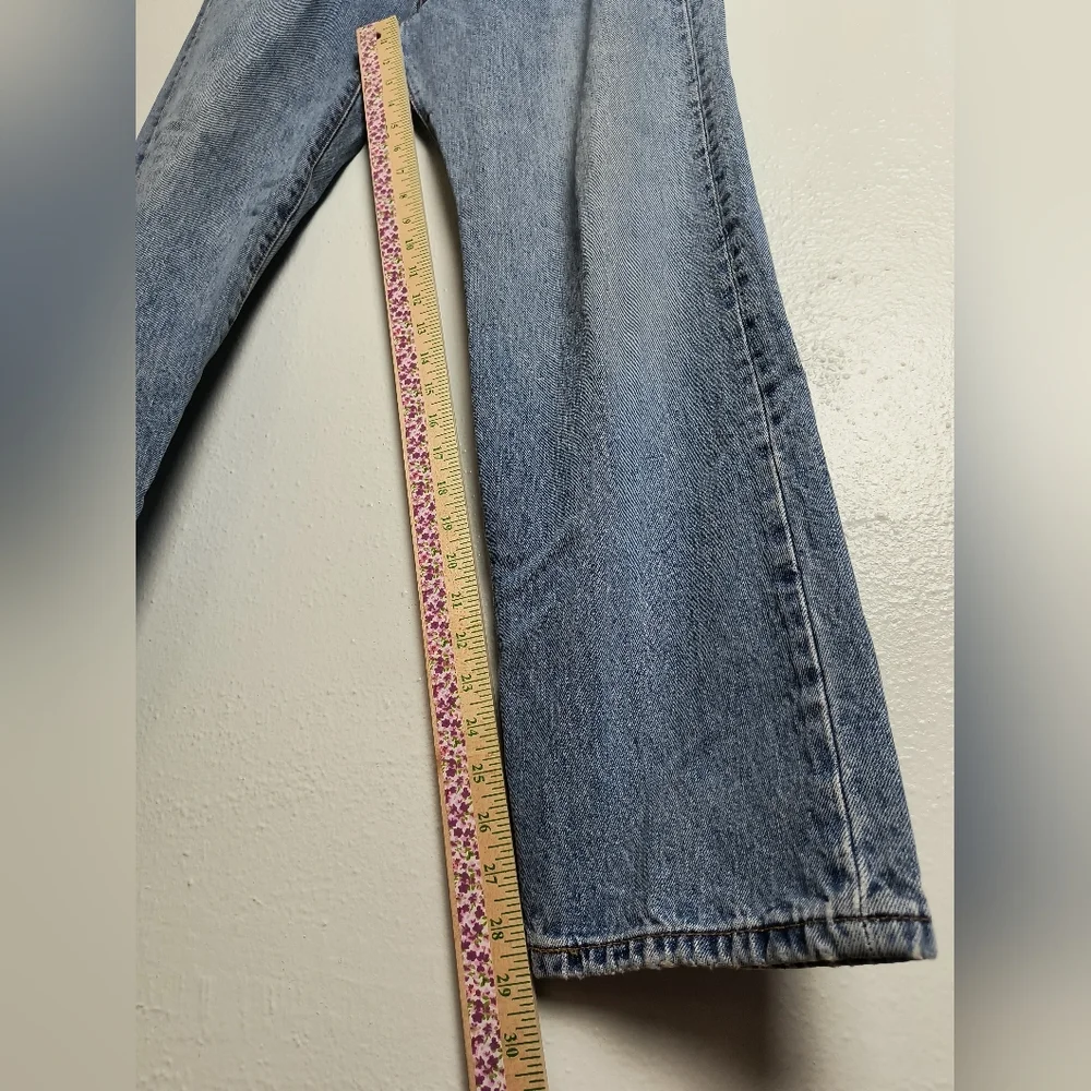 Levi's 501 Straight Leg Denim Pant Men's Size 33X30  Medium Wash Workwear_5
